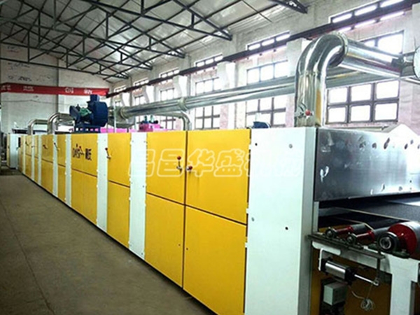 Double point lining cloth coating oven and moisture drainage equipment