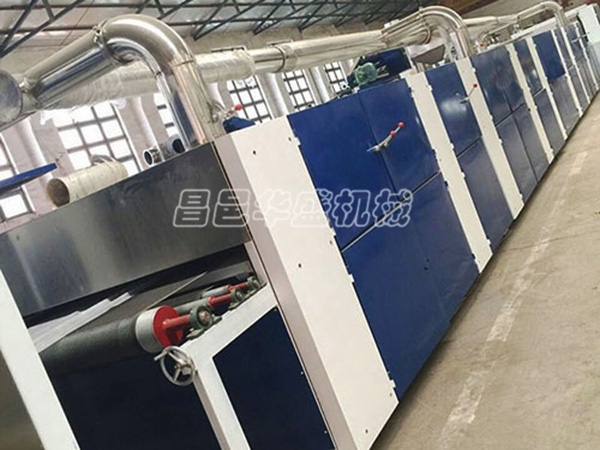 Double point lining cloth coating oven and moisture drainage equipment