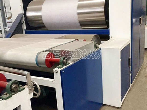 Double point lining cloth coating heat absorption device